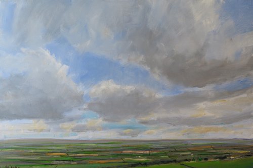 Wolds Sky, April 25 by Malcolm Ludvigsen
