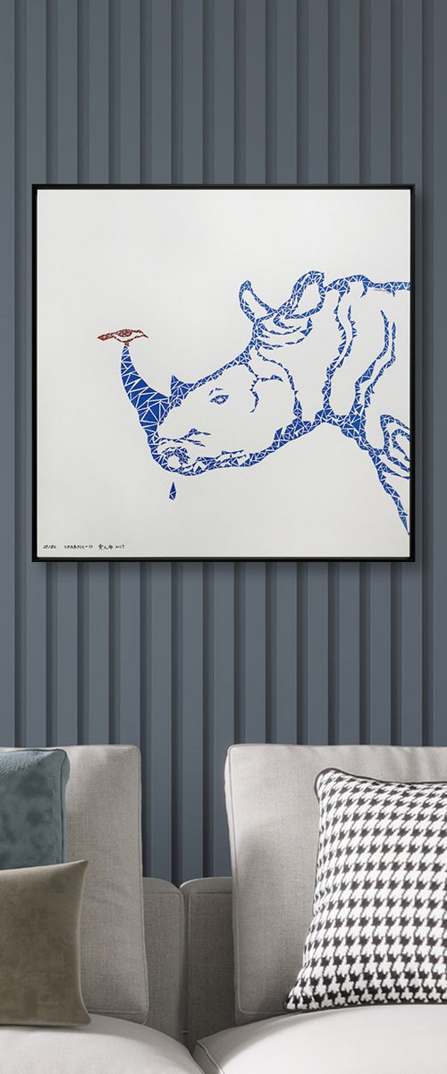 Symbiosis No.1 ( Print ) by Yuan Hua Jia