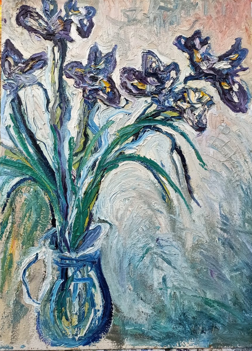 Brocca con iris by Antonino Puliafico