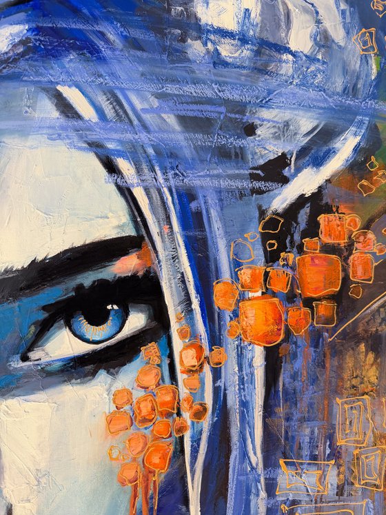 Flirting with Shades of Blue