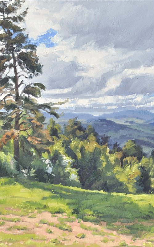 September 24, Mont de la Madeleine by ANNE BAUDEQUIN