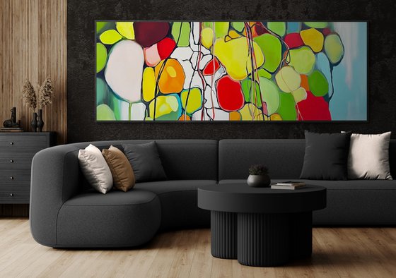 Fruit Notes #14, Extra large abstraction