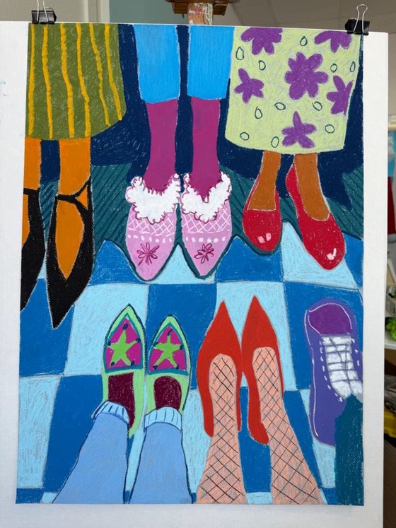 Purple Living Room Dream