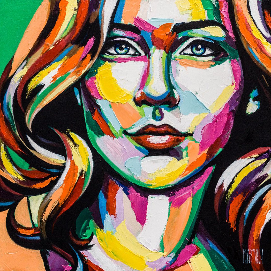 Jasmine Oil painting by Dominika Mayovich Artfinder