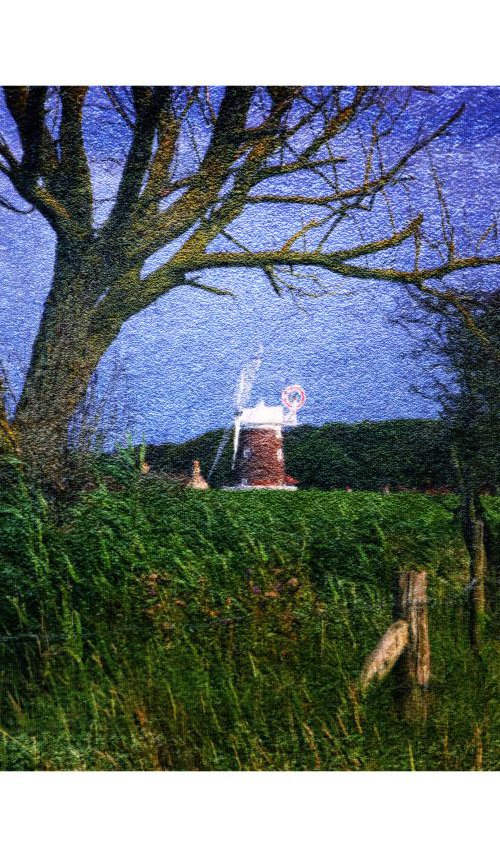 Windmill and Tree. by Martin  Fry