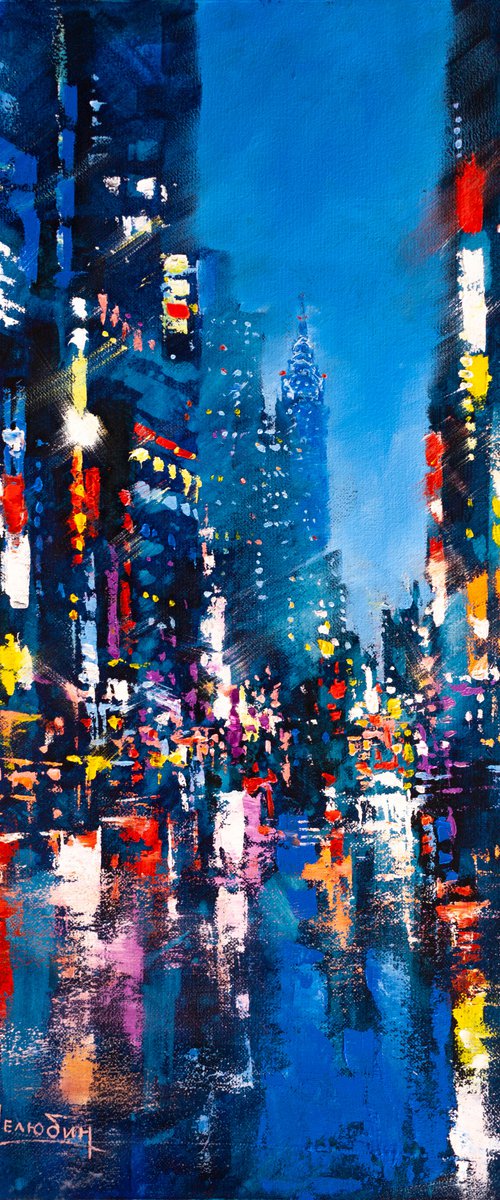 Night city by Aleksandr Neliubin