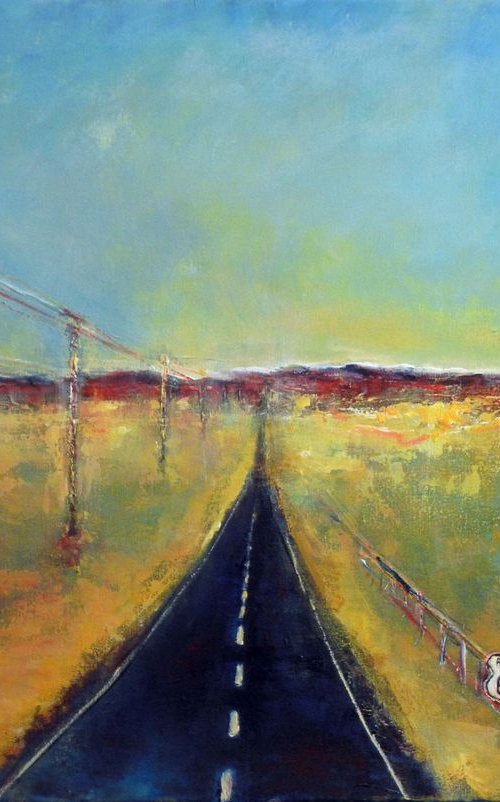 Highway Route 66 - 36x24 by BenWill