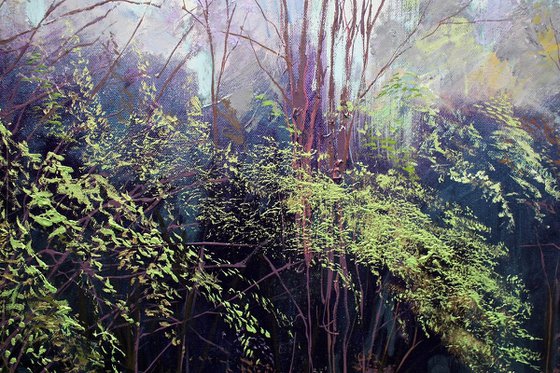 Ironbridge Gorge II (Large Landscape Painting)