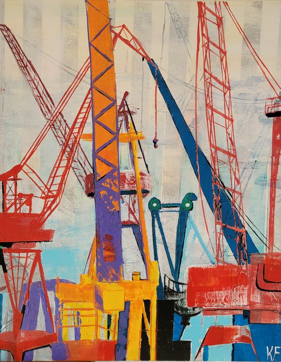 Harbour Cranes