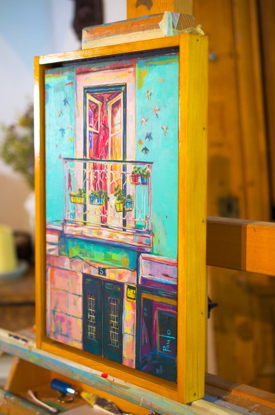 A balcony to Lisbon