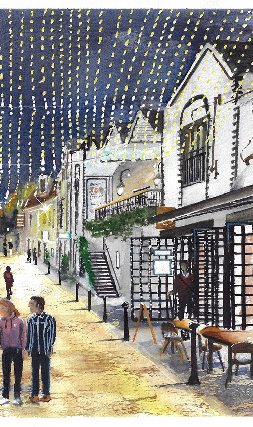 Ashton Lane Glasgow by Stephen Murray