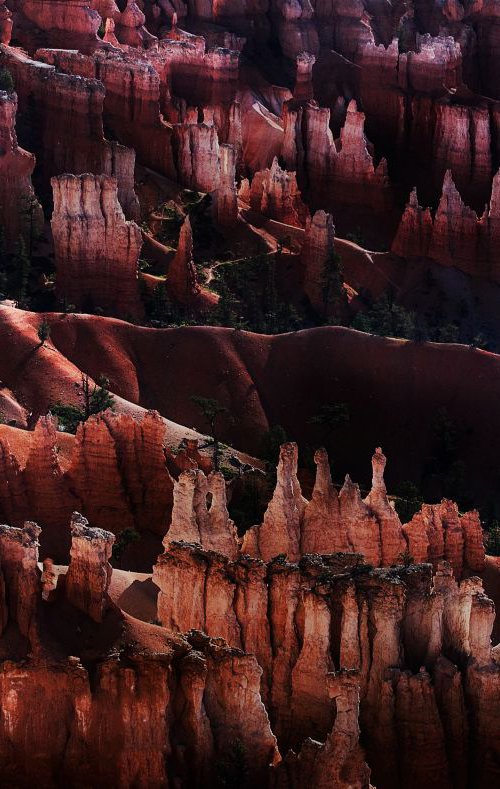 Morning hoodoos . by Howard Sturman