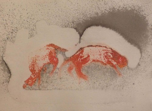 Snow impressions 3, 21x29 cm by Frederic Belaubre