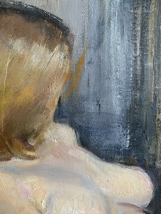 Nude model