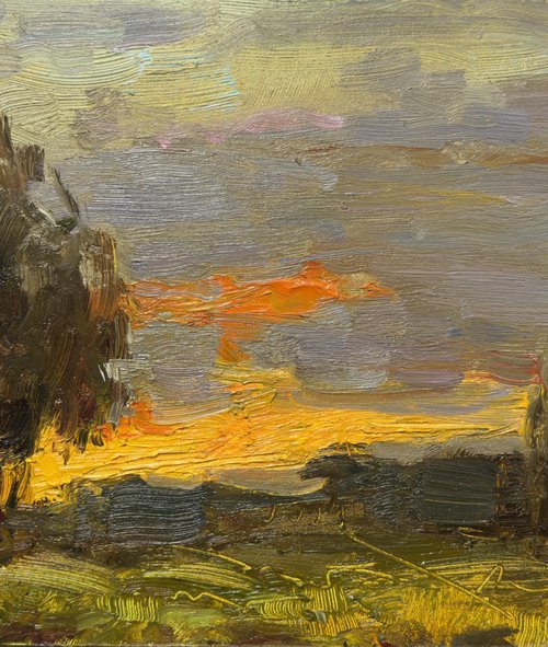 Sunset by Bohdan Dobrivskyi