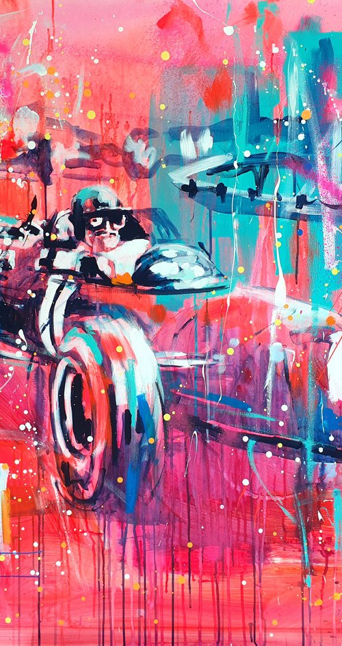 Graham Hill by Marta Zawadzka