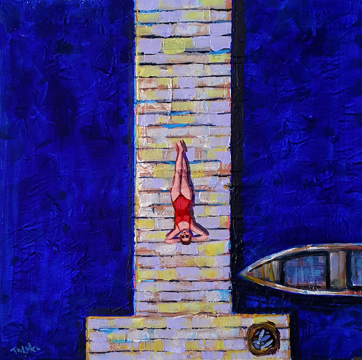  Sea Loves Me By Trayko Popov, 16 X 16, Artwork For Sale On Artfinder