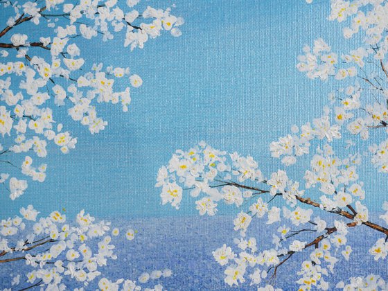 The First Blossom Of Spring 61x91cm