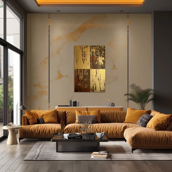 Vergoldete Stille 60x90