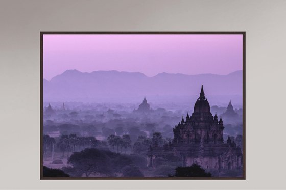 Foggy Sunrise in Bagan