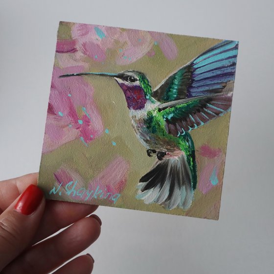 Hummingbird in Spring Light, Set 2