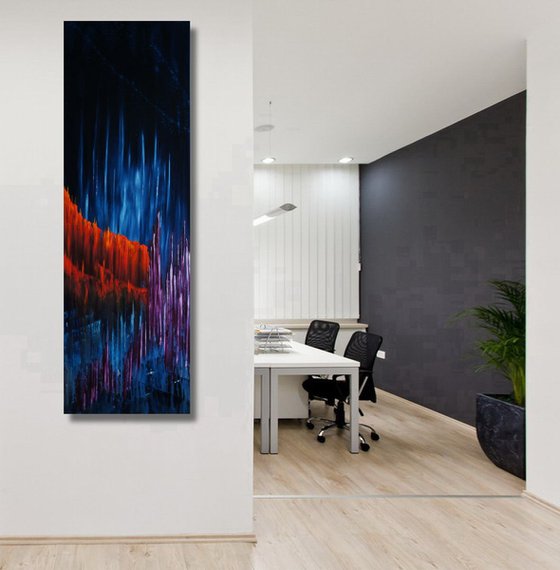 Asgard (50 x 150 cm) XXL vertical (20 x 60 inches) oil