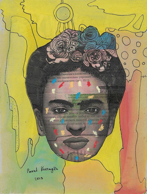 Portrait of Frida Kahlo #55