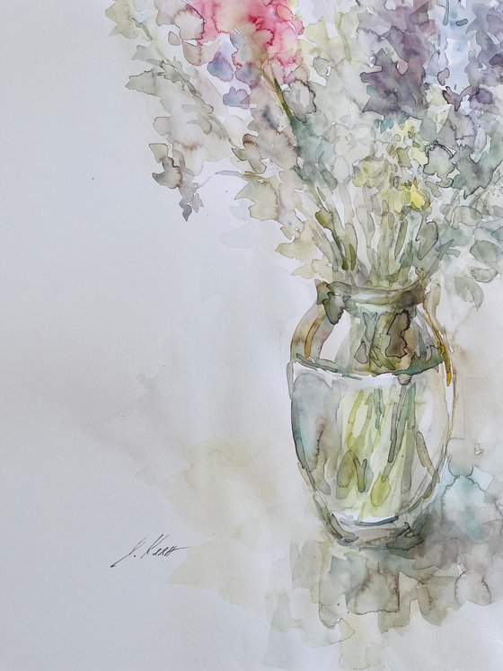 Delphinium 50x65 cm 2025