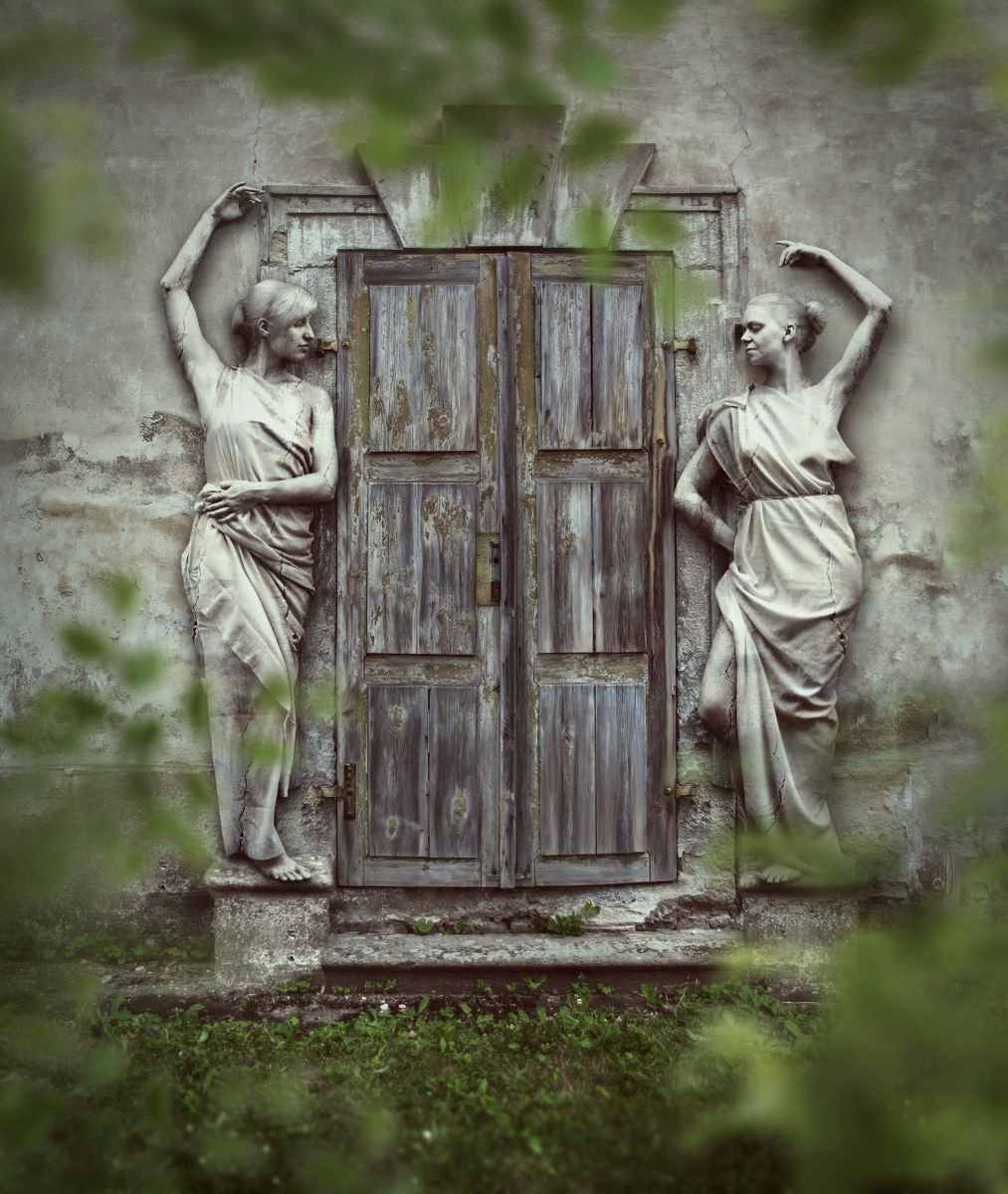 Fine Art Photography Print, Guards of Passage, Fantasy Giclee Print, Limited Edition of 10 by Zuzana Uhlikova