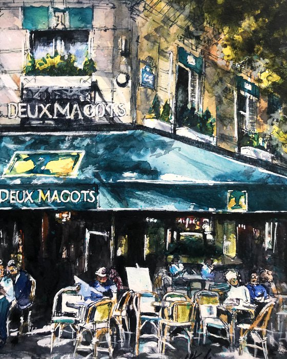 Les Deux Magots, Paris