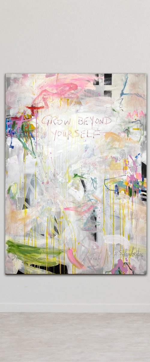 Grow beyond yourself No.1 by Bea Schubert