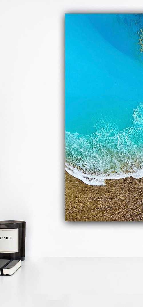 Dancing ocean by Ana Hefco