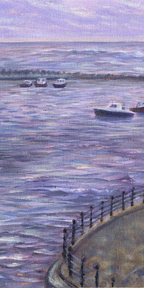 The Cod and Lobster, Staithes by Michele Wallington