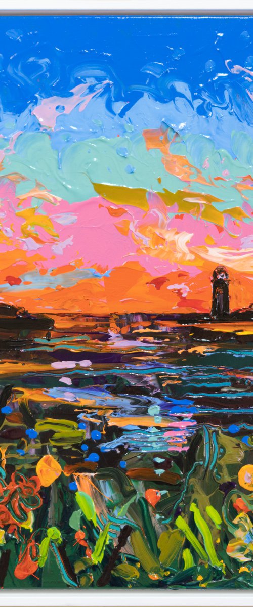 Lighthouse at Dawn by Joseph Villanueva