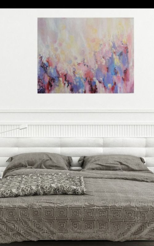 It's A New Day Abstract by Therese O'Keeffe