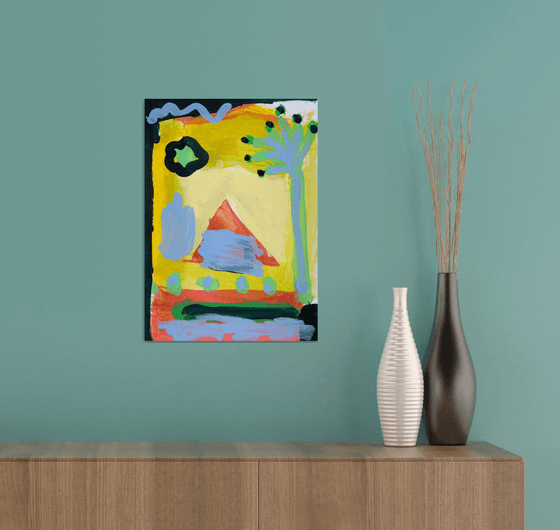 Palm and Pyramid