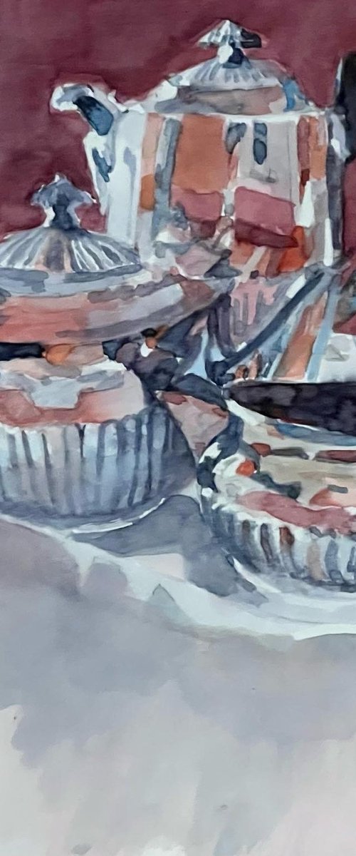 Tea Set by Bronwen Jones