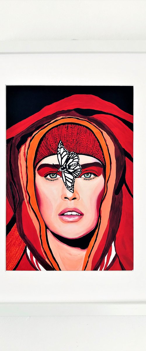 RED HOODIE by Lucyanne Terni