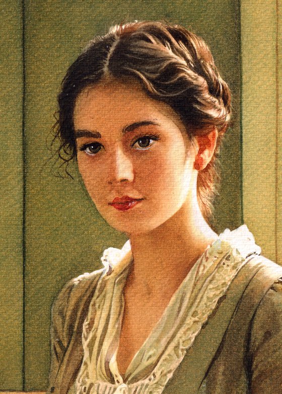Girl from Victorian Era
