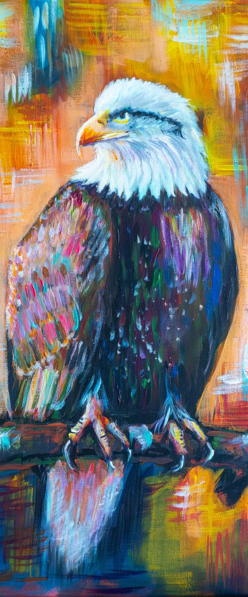 The Proud Eagle by Natalia Kameneva
