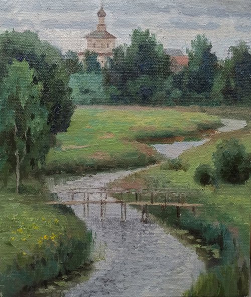 Above the Kamenka River by Olga Goryunova