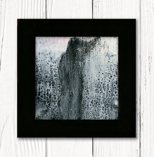 Quietude of Silence 18 - Framed Abstract Painting by Kathy Morton Stanion by Kathy Morton Stanion