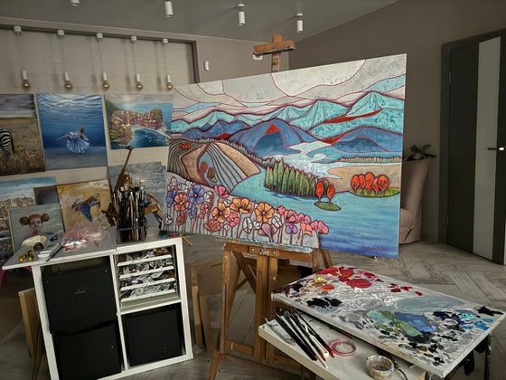 River in the mountains