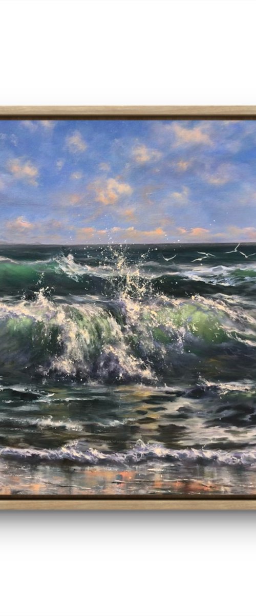 Roaring Emeralds by Alesia Yeremeyeva