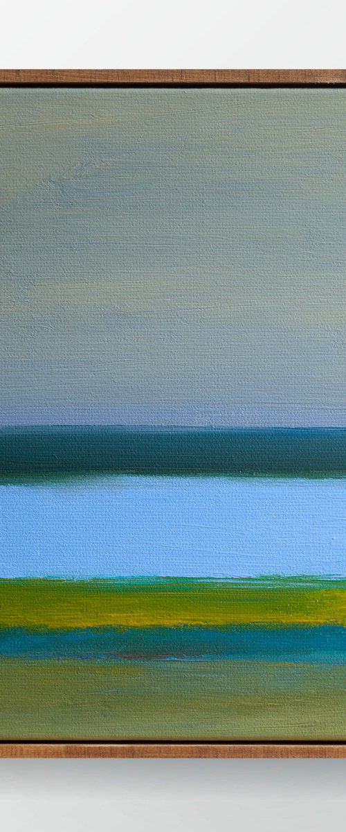 Moonlit Waters - Abstract Seascape by Thomas Hjelm
