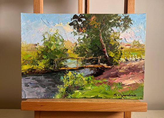 Landscape with Geese