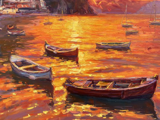 "Evening Magic of Amalfi"