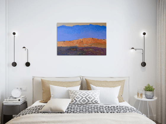 Evening Light. Desert