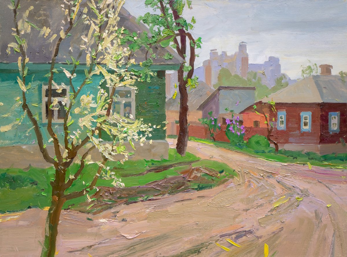 Fixel street in spring by Victor Onyshchenko