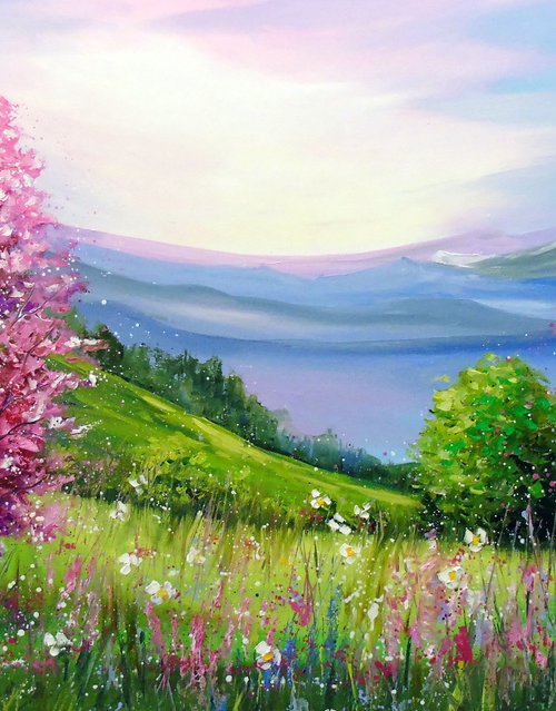 Spring in the mountains by Olha Darchuk